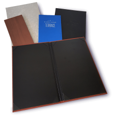 Menu Display- Formal Menu Covers | PLEASE CONTACT US ON 800-654-9946 AND ORDER THIS PRODUCT