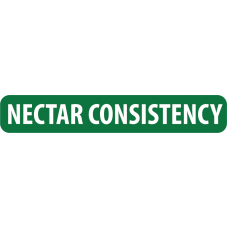 N202NEC - 1/4" X 1-1/2" Dietary Alert Label